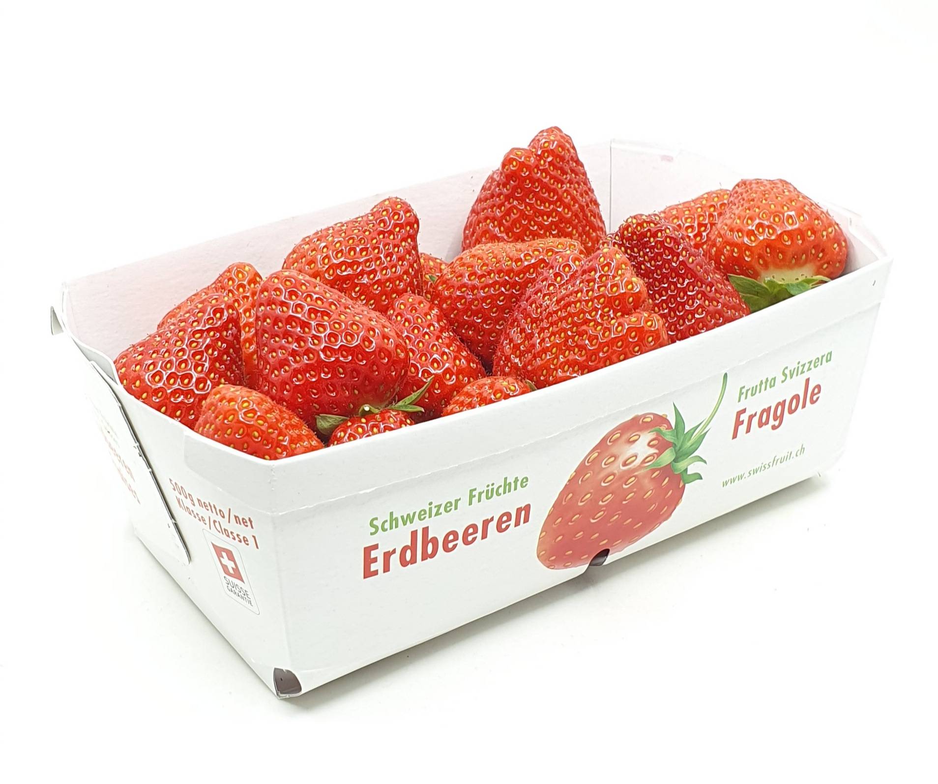Erdbeeren pro 500gr. Schale